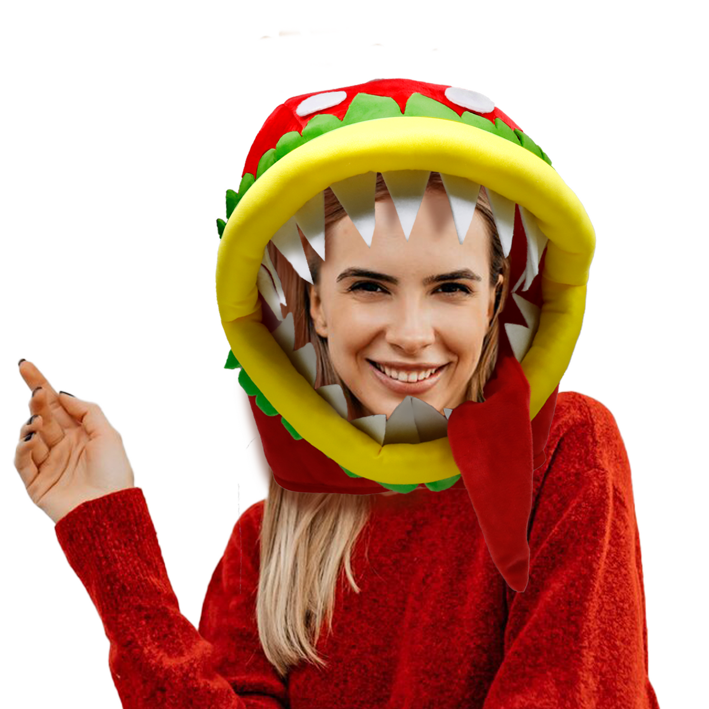 Plant Hat Cannibal Plant Costume Hat Funny Cosplay Dress Up Novelty Hats Themed Headwear