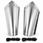 Medieval Arm Bracers Silver Knight Armor Cuff Viking Costume Accessories