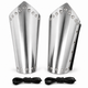 Medieval Arm Bracers Silver Knight Armor Cuff Viking Costume Accessories