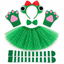 6Pcs Frog Headband Costume Frog Costume Accessories Halloween Party