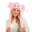 Axolotl Hat Moving Jumping Ear Hat Funny Party Headwear