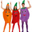 Fruit Costume Set Vegetable Costume Funny Food Outfit for Party Dress Up