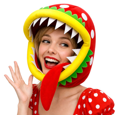 Plant Hat Carnivorous Plant Costume Funny Flower Headwear Party Hat