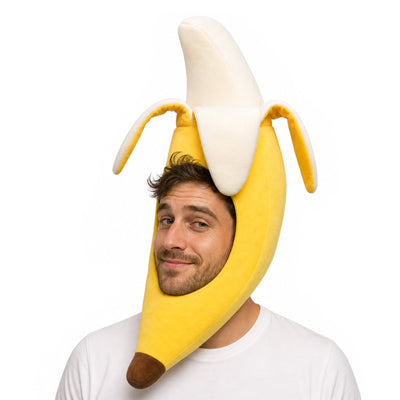 Funny Banana Hat Banana Costume Fruit Costume Dress Up for Party